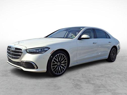 Diamond White 2023 Mercedes-Benz S-Class S 580 4MATIC