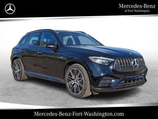 Black 2025 Mercedes-Benz AMG GLC 63 S E Performance