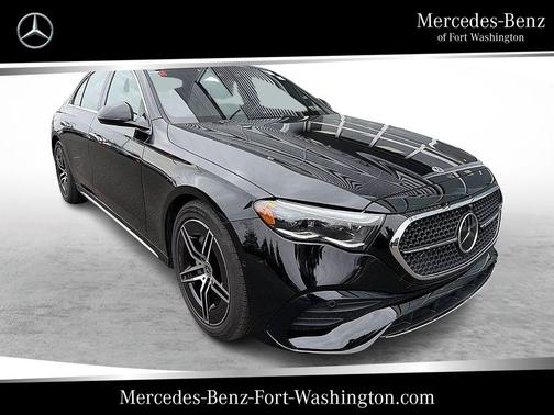 Black 2026 Mercedes-Benz E-Class E 350 4MATIC