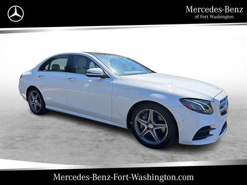 Polar White 2017 Mercedes-Benz E-Class E 300