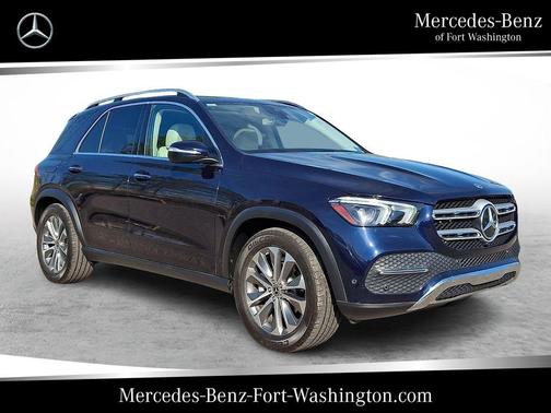 Lunar Blue Metallic 2021 Mercedes-Benz GLE 350 Base 4MATIC