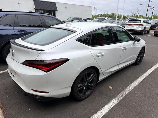 Platinum White Pearl 2024 Acura Integra A-Spec