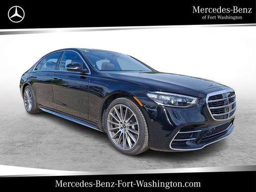 Black 2026 Mercedes-Benz S-Class S 500 4MATIC