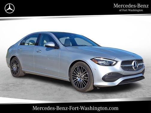 Cirrus Silver Metallic 2025 Mercedes-Benz C-Class C 300 4MATIC