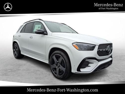 Moonlight White 2026 Mercedes-Benz GLE 450 4MATIC