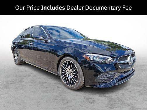 Black 2022 Mercedes-Benz C-Class C 300 4MATIC