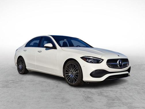 Polar White 2025 Mercedes-Benz C-Class C 300 4MATIC