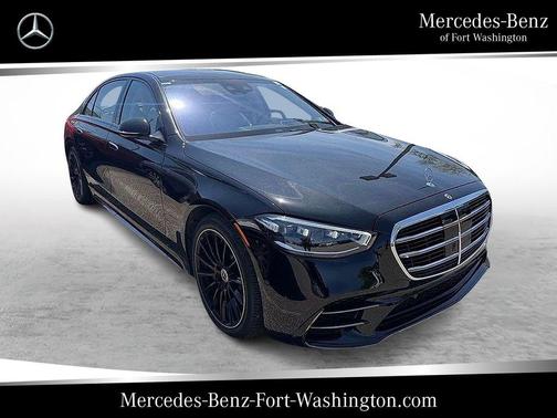 Black 2023 Mercedes-Benz S-Class S 580 4MATIC