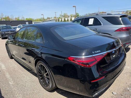 Black 2023 Mercedes-Benz S-Class S 580 4MATIC