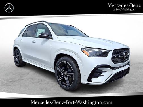 Moonlight White 2026 Mercedes-Benz GLE 350 Base 4MATIC SUV