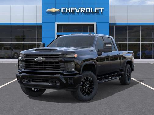 Black 2026 Chevrolet Silverado 2500 Custom