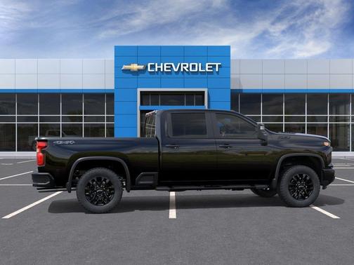 Black 2026 Chevrolet Silverado 2500 Custom