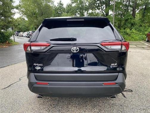 Midnight Black Metallic 2025 Toyota RAV4 Hybrid XLE
