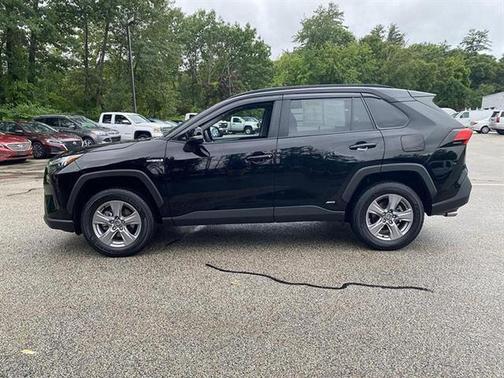 Midnight Black Metallic 2025 Toyota RAV4 Hybrid XLE
