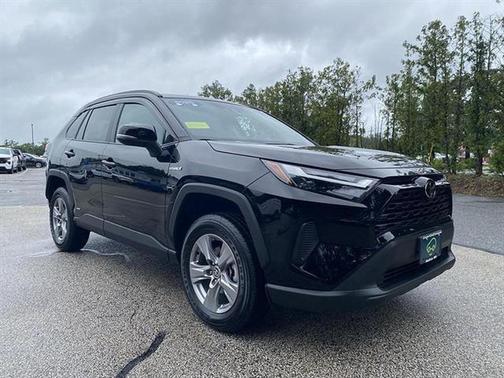 Midnight Black Metallic 2025 Toyota RAV4 Hybrid XLE