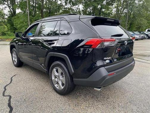 Midnight Black Metallic 2025 Toyota RAV4 Hybrid XLE
