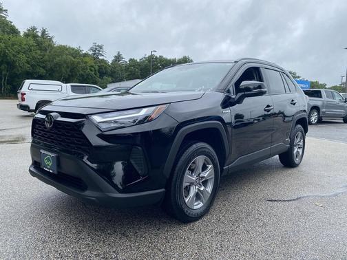 Midnight Black Metallic 2025 Toyota RAV4 Hybrid XLE