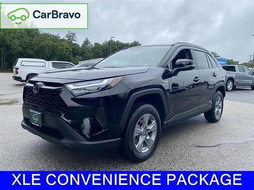 Midnight Black Metallic 2025 Toyota RAV4 Hybrid XLE