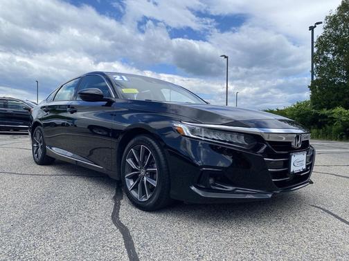 Crystal Black Pearl 2021 Honda Accord EX-L 1.5T