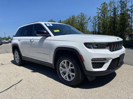Bright White Clearcoat 2023 Jeep Grand Cherokee Limited