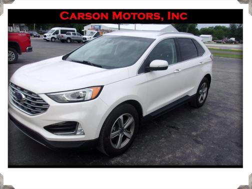 White 2019 Ford Edge SEL