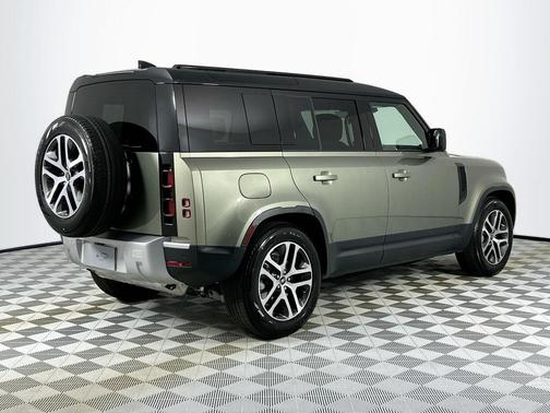 Pangea Green Metallic 2025 Land Rover Defender 110 P300