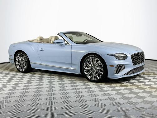 Blue 2025 Bentley Continental GT Speed