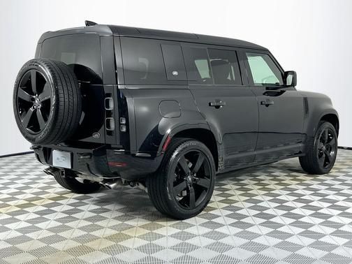 Santorini Black 2023 Land Rover Defender 110 V8