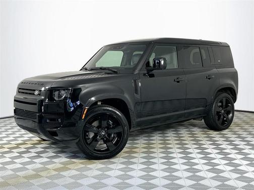 Santorini Black 2023 Land Rover Defender 110 V8