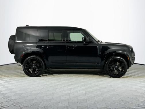 Santorini Black 2023 Land Rover Defender 110 V8