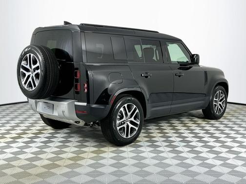 Santorini Black 2025 Land Rover Defender 110 P400 S
