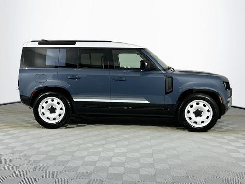 Tasman Blue Metallic 2025 Land Rover Defender 110 P300