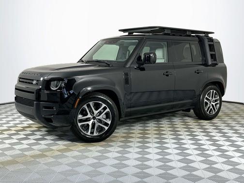 Santorini Black 2026 Land Rover Defender P400 X-Dynamic SE