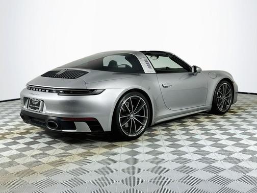 GT Silver Metallic 2024 Porsche 911 Targa 4S