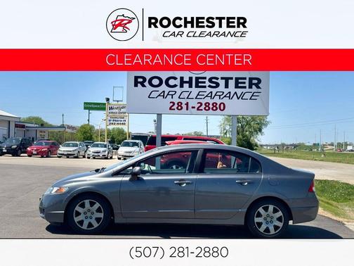 Gray 2011 Honda Civic LX