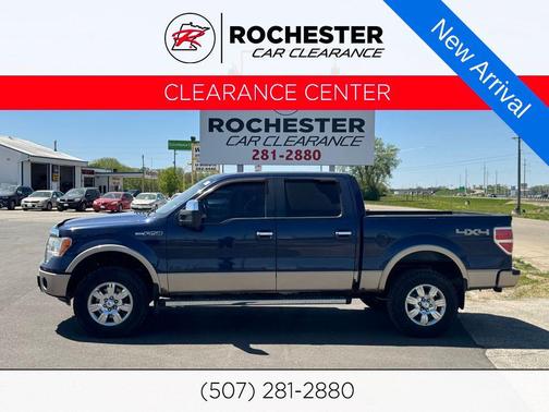 Dark Blue Pearl Metallic 2011 Ford F-150 Lariat