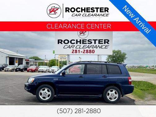 Blue 2006 Toyota Highlander Base