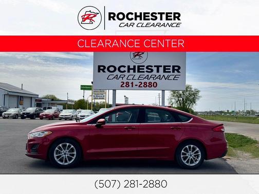 Rapid Red Metallic Tinted Clearcoat 2020 Ford Fusion SE