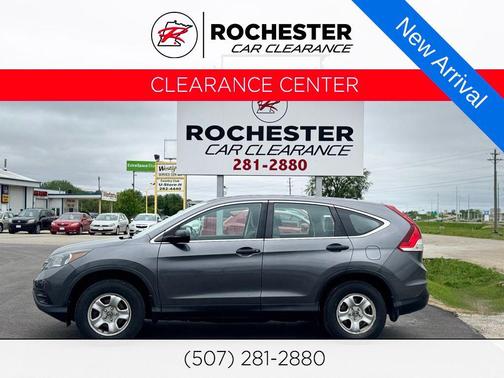Gray 2013 Honda CR-V LX