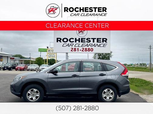 Gray 2013 Honda CR-V LX