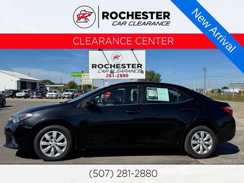 Black Sand 2015 Toyota Corolla LE
