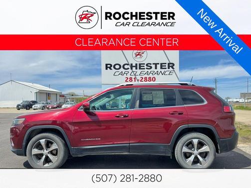 Velvet Red Pearlcoat 2019 Jeep Cherokee Limited