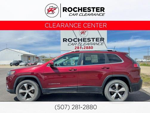 Velvet Red Pearlcoat 2019 Jeep Cherokee Limited