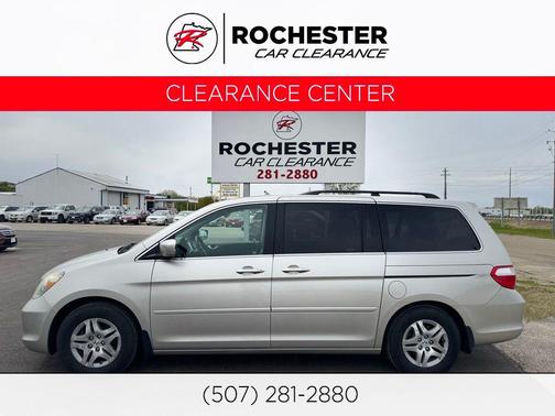 Tan 2007 Honda Odyssey EX-L
