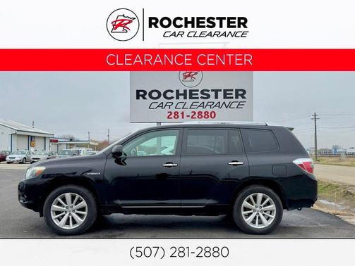 Black 2009 Toyota Highlander Hybrid Limited