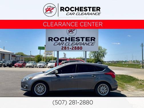 Sterling Gray Metallic 2014 Ford Focus Titanium