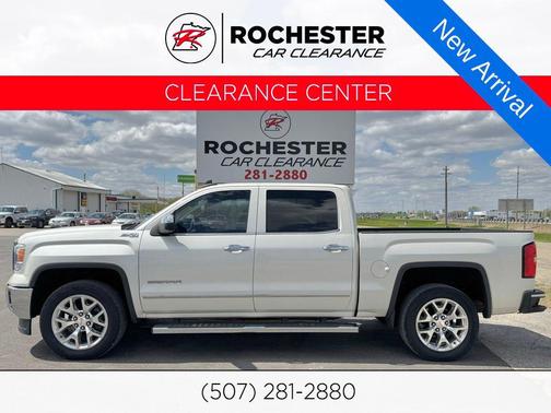 White Diamond Clearcoat 2015 GMC Sierra 1500 SLT