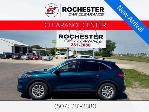 Green Metallic 2020 Ford Escape SE