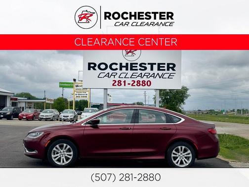 Velvet Red Pearlcoat 2017 Chrysler 200 Limited