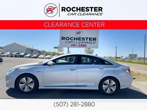 Starlight Silver 2015 Hyundai SONATA Hybrid Limited